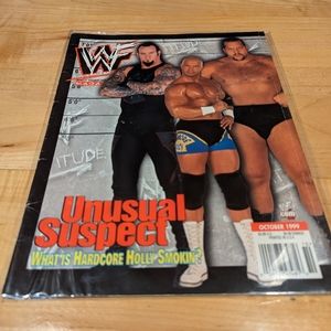 Undertaker Big Show WWE Magazines October 1999 Issue WWF VTG Wrestling